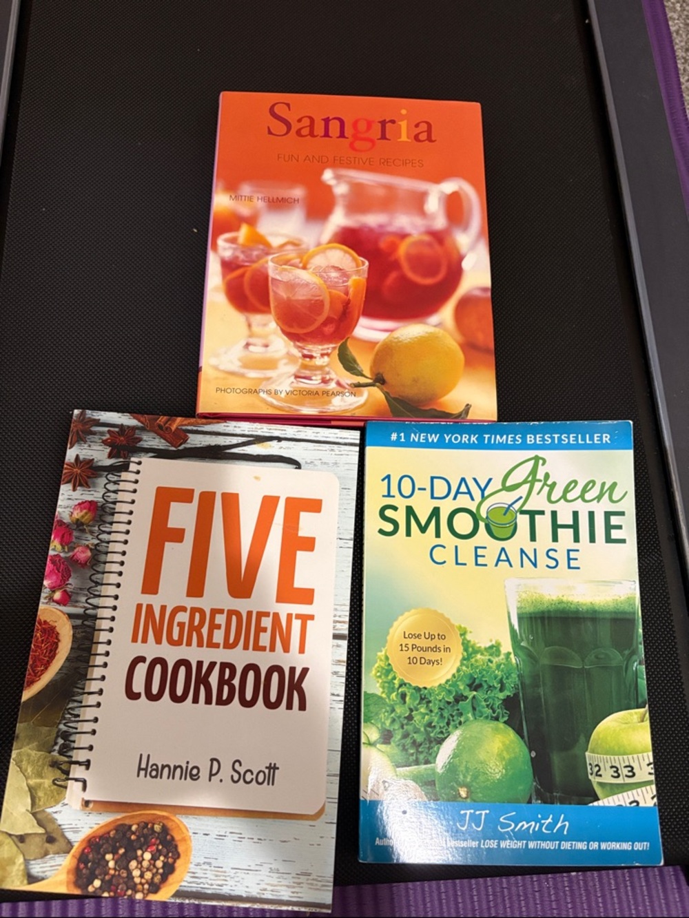 Five Ingredient Cookbook by - White & Orange Cover